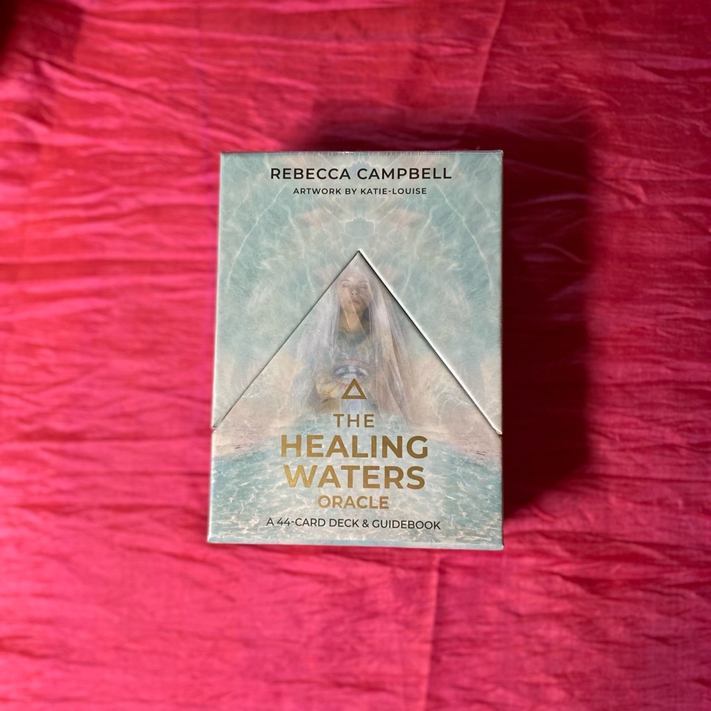 UNOPENED The Healing Waters Oracle Card Deck by Rebecca Campbell. NWT
